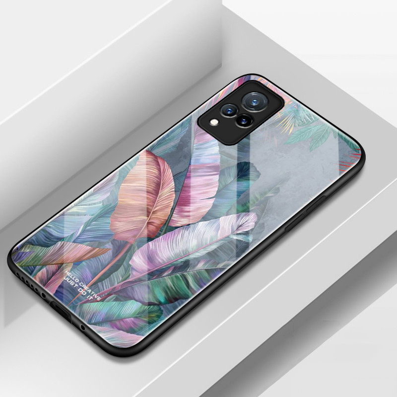 เคสสำหรับ VIVO V21 5G V21s 5G V21 4G V21E 4G Y73 เคสโทรศัพท์ขนเป็ดเปลือกแก้วกันกระแทก