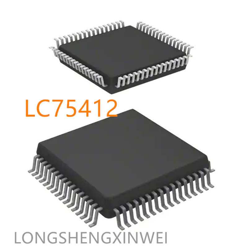 SHDJ-1PCS ใหม่ Original LC75412EH LC75412 QFP64 โปรเซสเซอร์เสียง