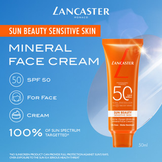 Lancaster Sun Beauty Sensitive Skin Mineral Face Cream SPF50…