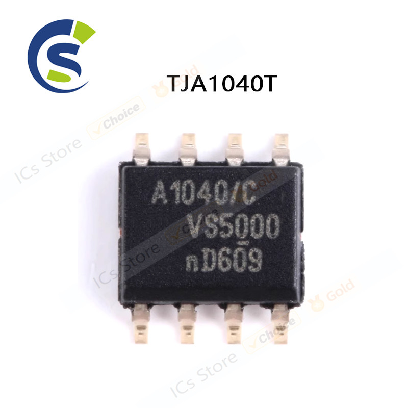 ชิปเซ็ตใหม่และต้นฉบับ 10 ชิ้น TJA1040 sop-8 TJA1040T