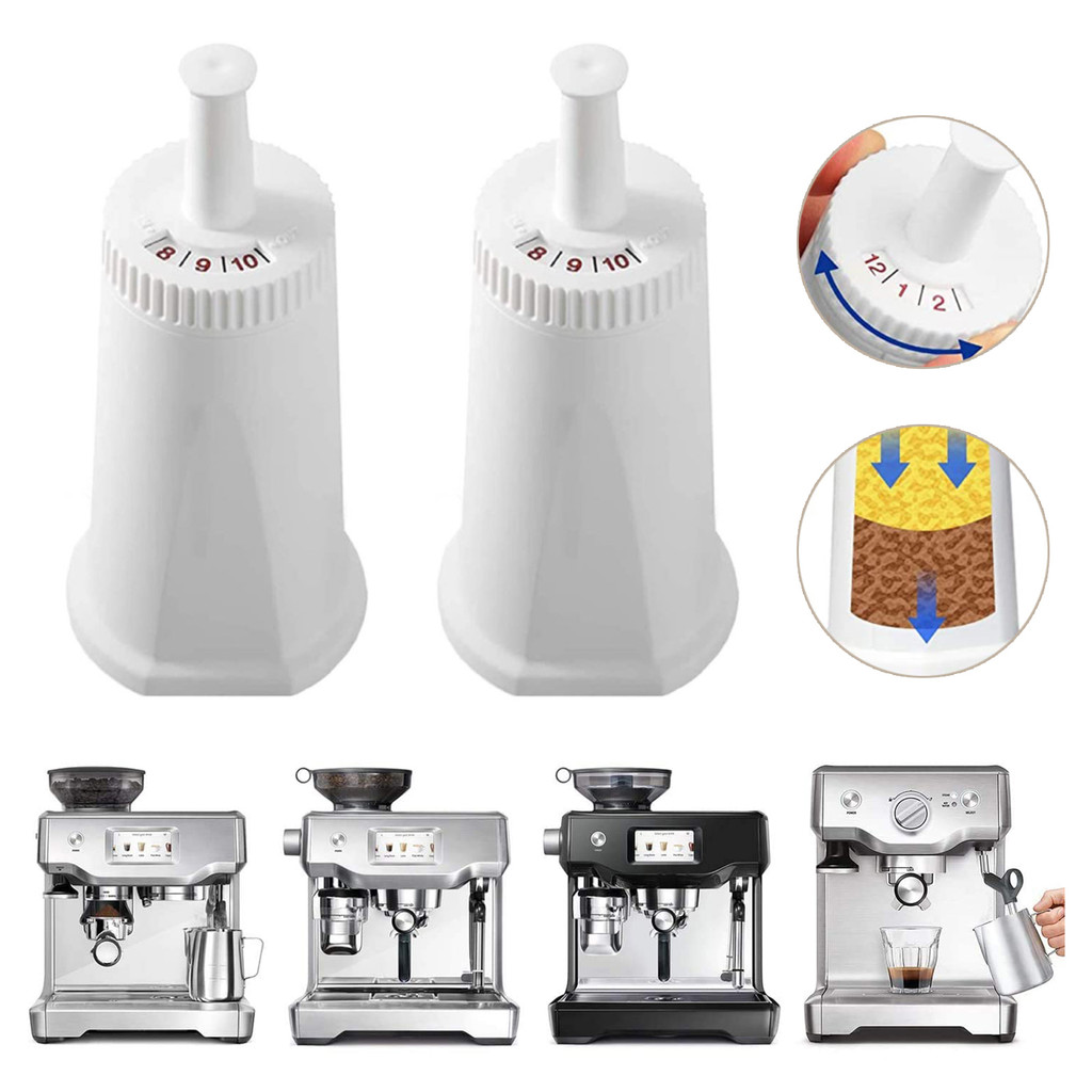 PEH- 2 ชิ้นกรองน้ําสําหรับ Breville Claro เปลี่ยนกรองสําหรับ Barista Bambino เสริมรสชาติกาแฟเข้ากันไ