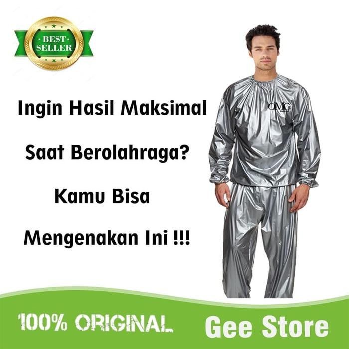 Ready SLIMMING SUIT SAUNA SUIT FAT BURNING JACKET JOGGING PANTS A10