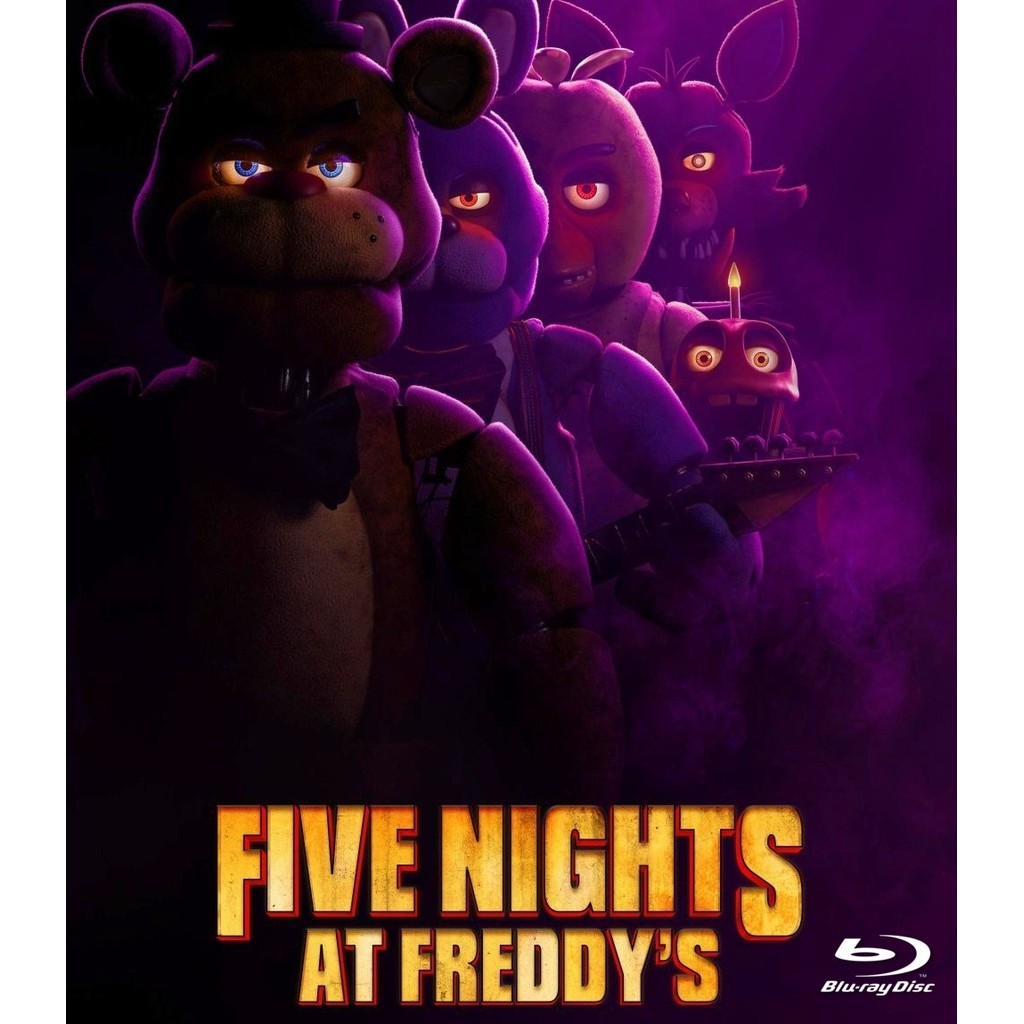 Five Nights At Freddys 5 คืนสยองที่ร้านเฟรดดี้ (2023) บลูเรย์ Blu-ray ⭐7.4/10 Josh Hutcherson