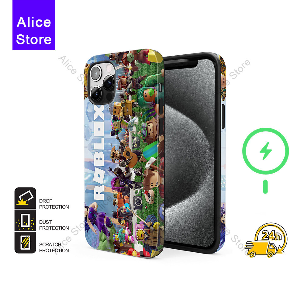 Robloxs เคสโทรศัพท์สําหรับ iPhone 17 Pro Max / iPhone 16 Pro Max / 15 Pro Max / 13 เคสป้องกัน CPB18