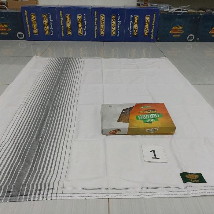 BigSal3%- Favorite Atlas Sarong Plain White