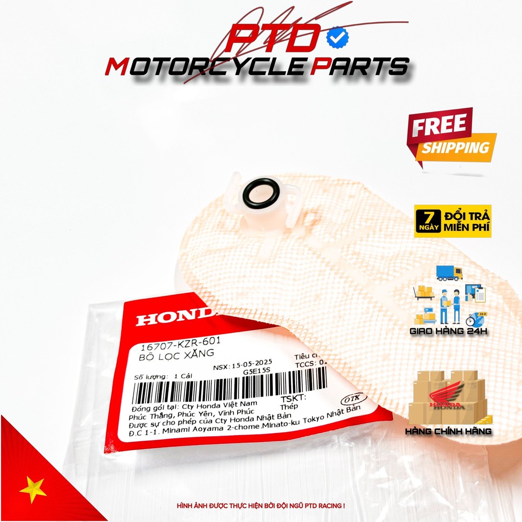 HONDASh Mode 125 กรองน้ํามันเชื้อเพลิง (2013-2019) _16707KZR601