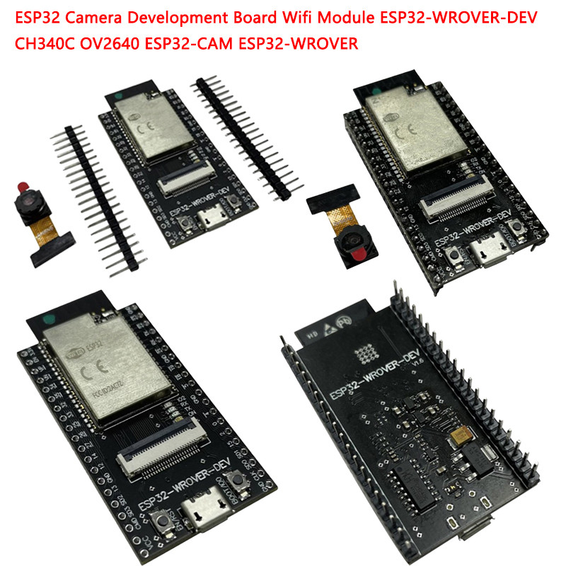 ESP32 บอร์ดพัฒนากล้อง Wifi โมดูล ESP32-WROVER-DEV CH340C OV2640 ESP32-CAM ESP32-WROVER