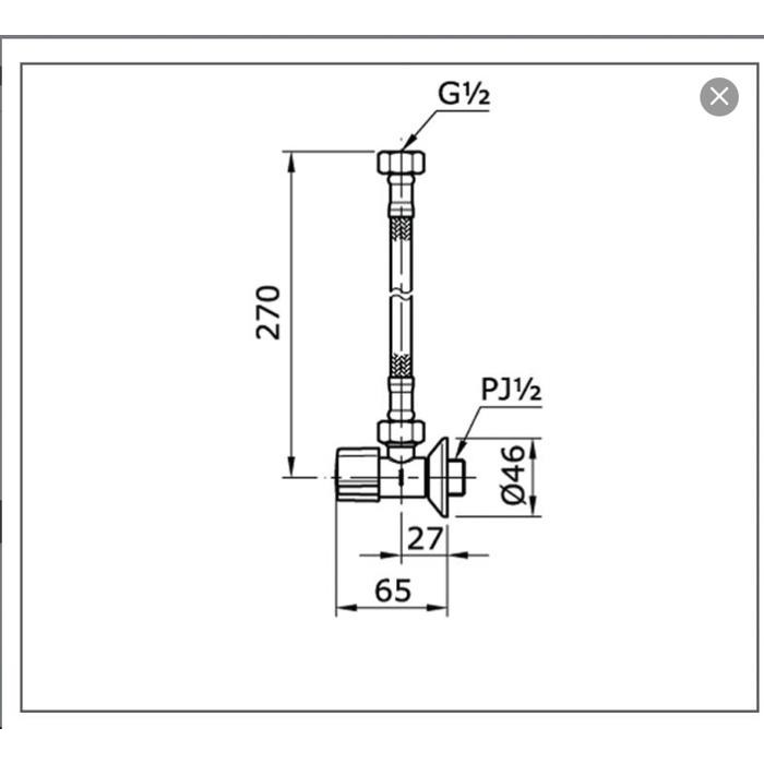 Toto Stop Valve / Stop Valve Tx277Sv1