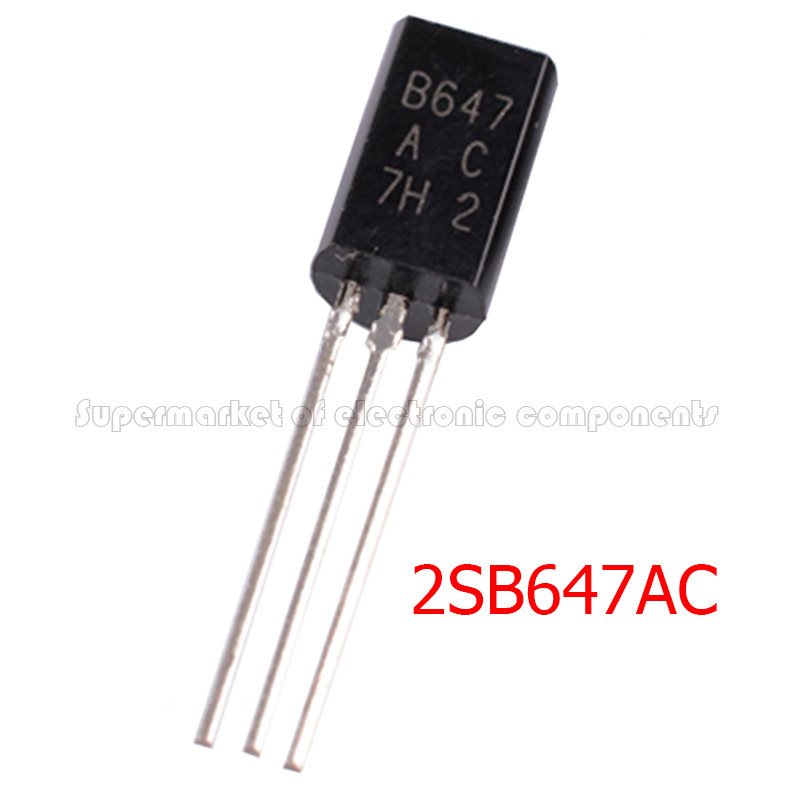 20PCS 2SB647AC 2SB647A TO92 2SB647 TO-92L B647 Triode ใหม่และต้นฉบับ