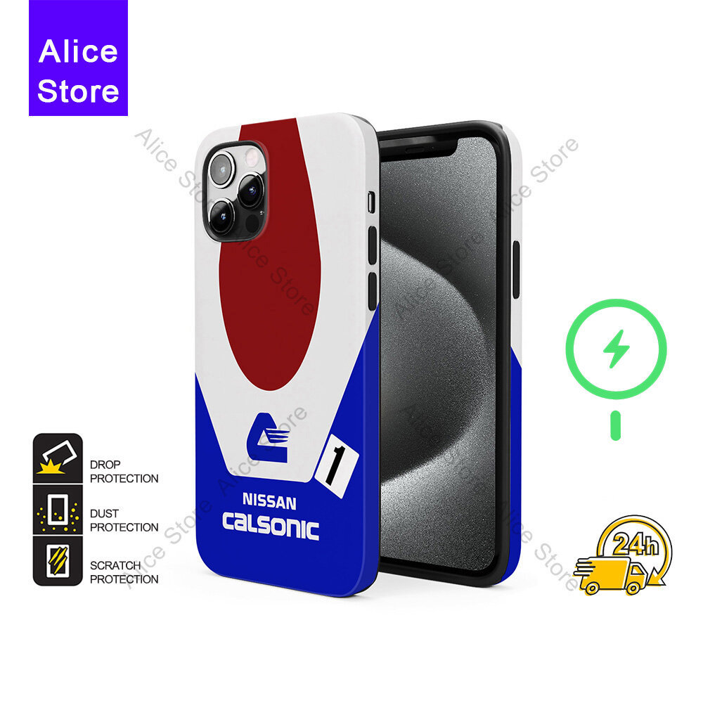 1992 Nissan R92CP Calsonic เคสโทรศัพท์สําหรับ iPhone 17 Pro Max / iPhone 16 Pro Max / 15 / 14 / 13 ป