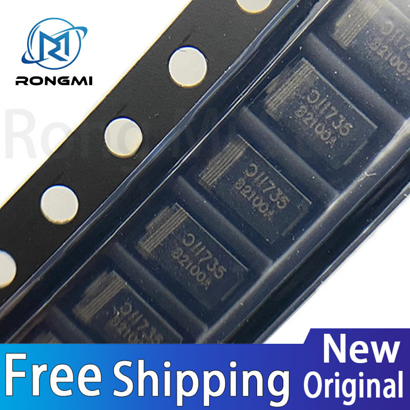 10/100ชิ้น/ล็อตใหม่ . B2100A-13-F . B2100 B2100 . 2A/100V DO-214AC SMD IC ในสต็อก รับประกันคุณภาพ