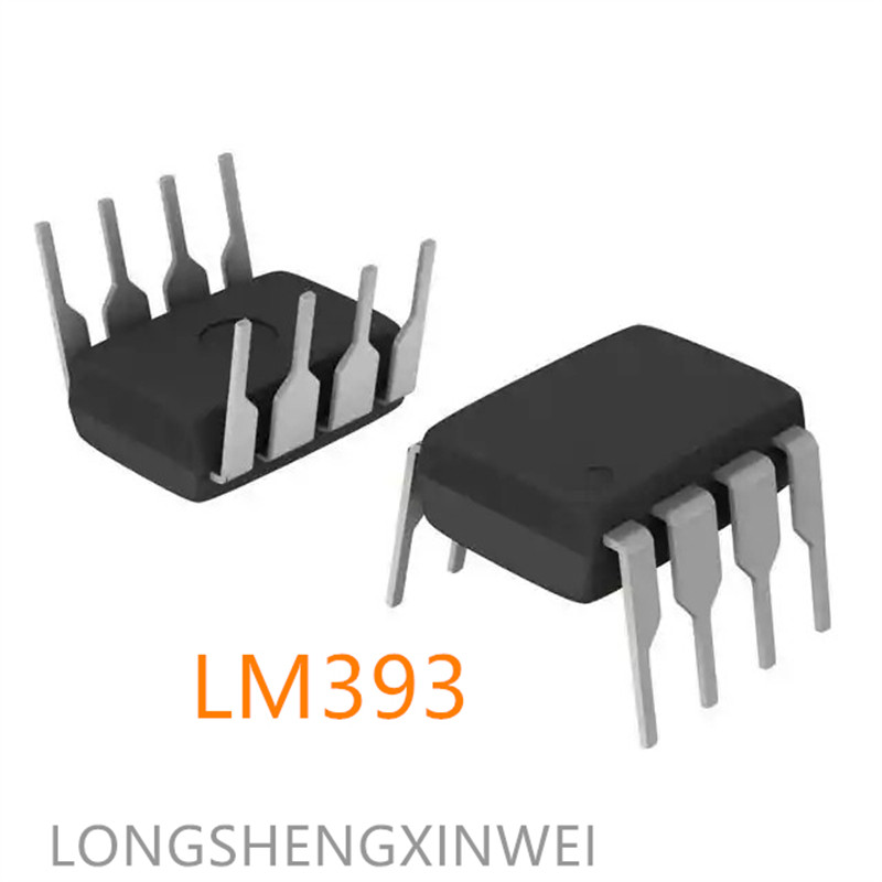 SHDJ-20PCS LM393P LM393N LM393 Direct DIP 8 Low Power Voltage Comparator ใหม่เดิม