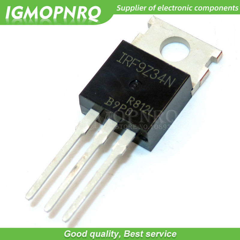 10pcs IRF9Z34N IRF9Z34 IRF9Z34NPBF MOSFET MOSFT PCh 55V 17A 100mOhm 23.3nC ถึง 220 ใหม่เดิม