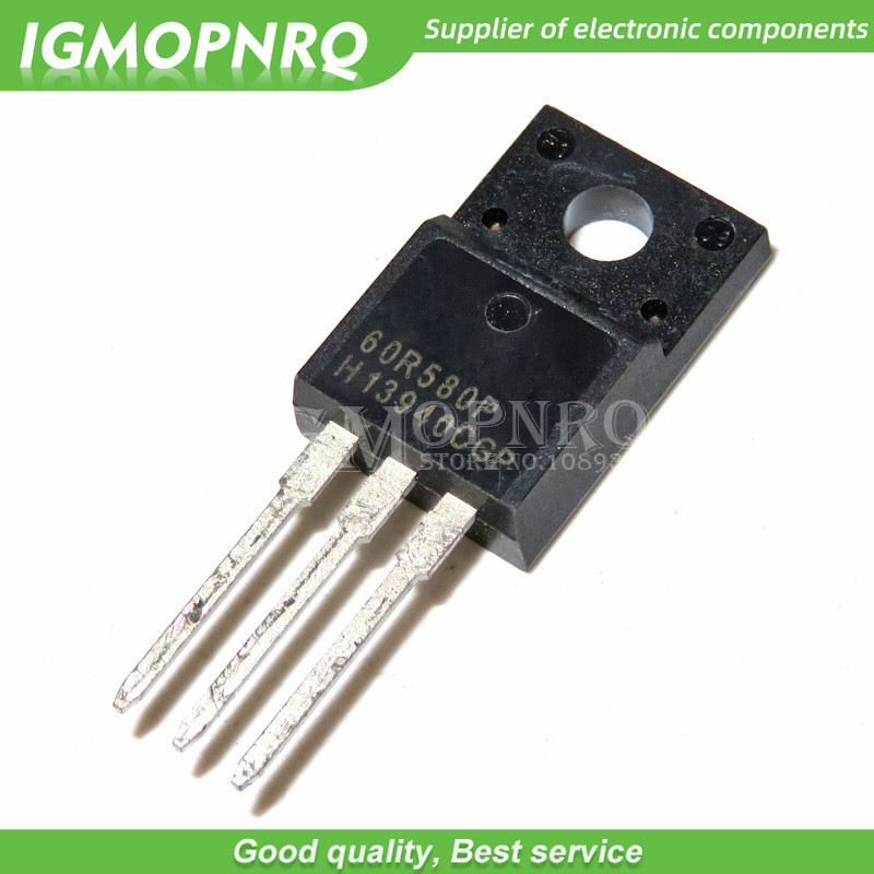 จัดส่งฟรี 10 ชิ้น/ล็อต IPA60R580P 60r580p ถึง 220F ใหม่เดิม