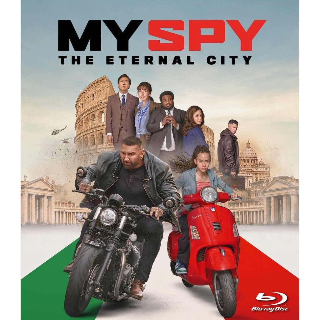 My Spy the Eternal City (2024) บลูเรย์ Blu-ray 6.6/10 Dave Bautista
