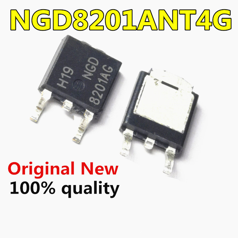 (5-100 ชิ้น) 100% ใหม่ NGD8201AG NGD 8201AG TO-252 ชิปเซ็ต