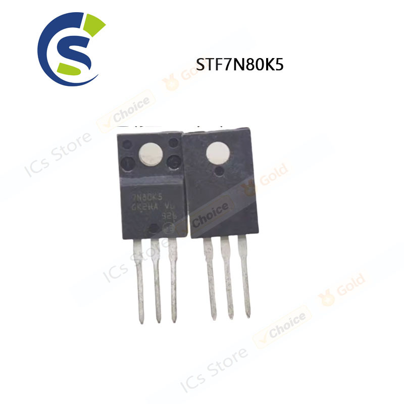 10 ชิ้น TO-220F ในสต็อก STF7NM50N F7NM50N 7N50 STF7N80K5 7N80K5 7N80 STF7N60M2 7N60 7N60 7N60 7N60 7