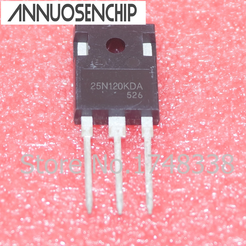 10PCS 25N120 25N120KDA KGT25N120KDA การสลับความเร็วสูงใหม่ต้นฉบับ
