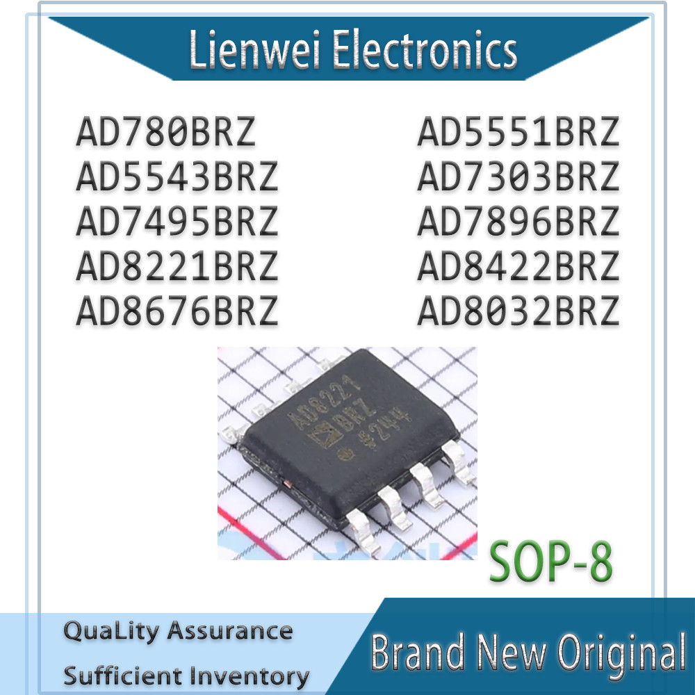 100% ใหม่ AD780BRZ AD5551BRZ AD5543BRZ AD7303BRZ AD7495BRZ AD6BRZ AD8221BRZ AD8422BRZ AD8676BRZ AD80