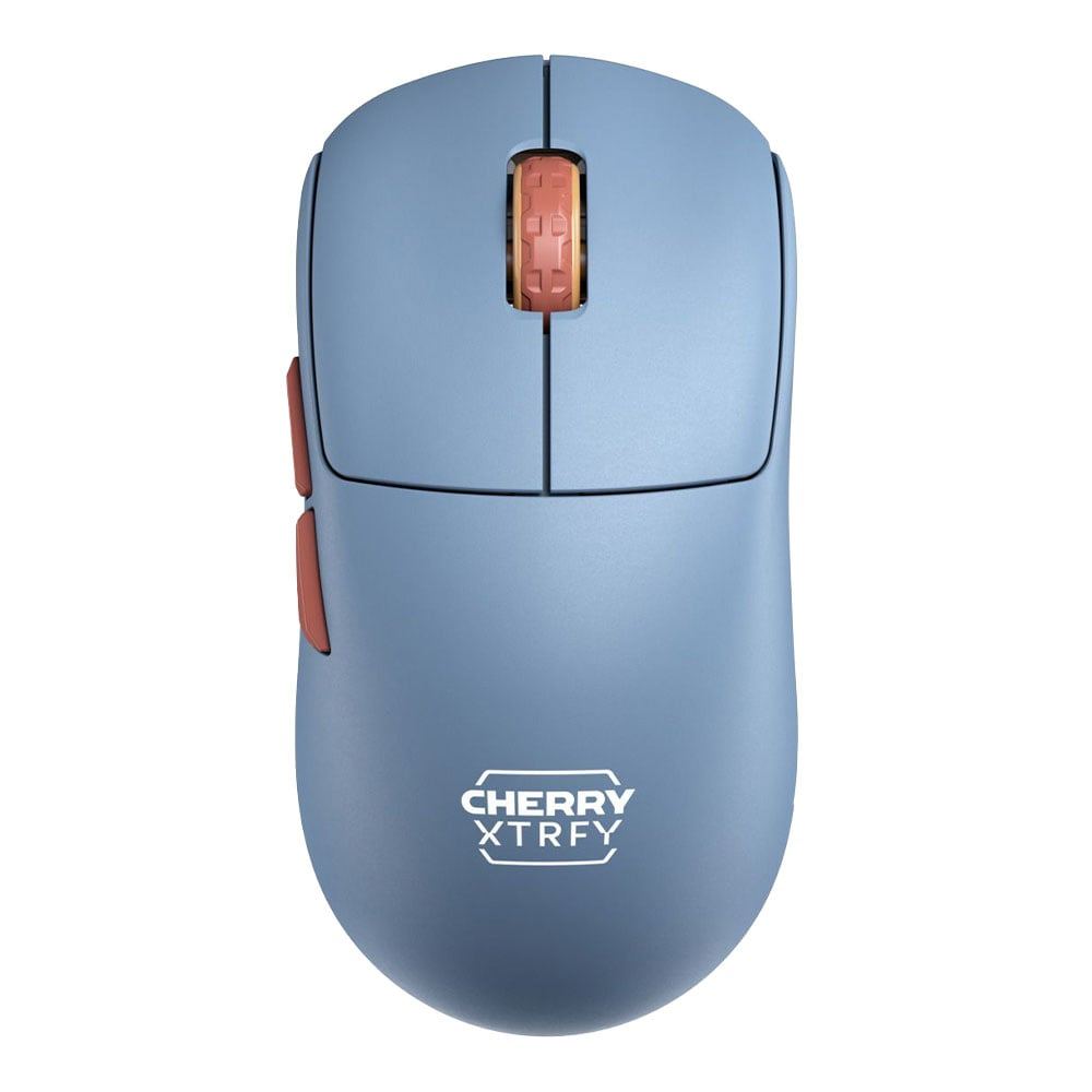 WIRELESS MOUSE (เมาส์ไร้สาย) CHERRY XTRFY M68 (BLUE) ::