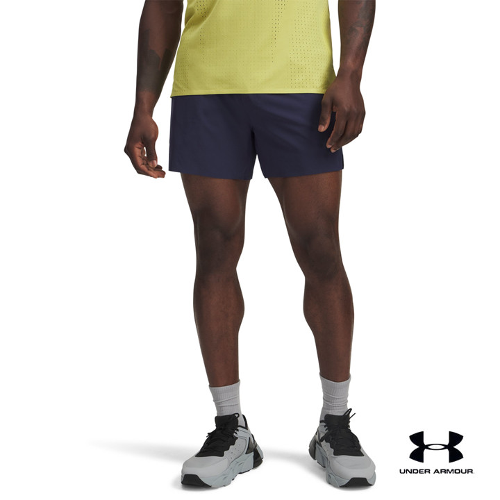 Under Armour กางเกงขาสั้น 5 นิ้วสำหรับผู้ชาย UA Halo Train