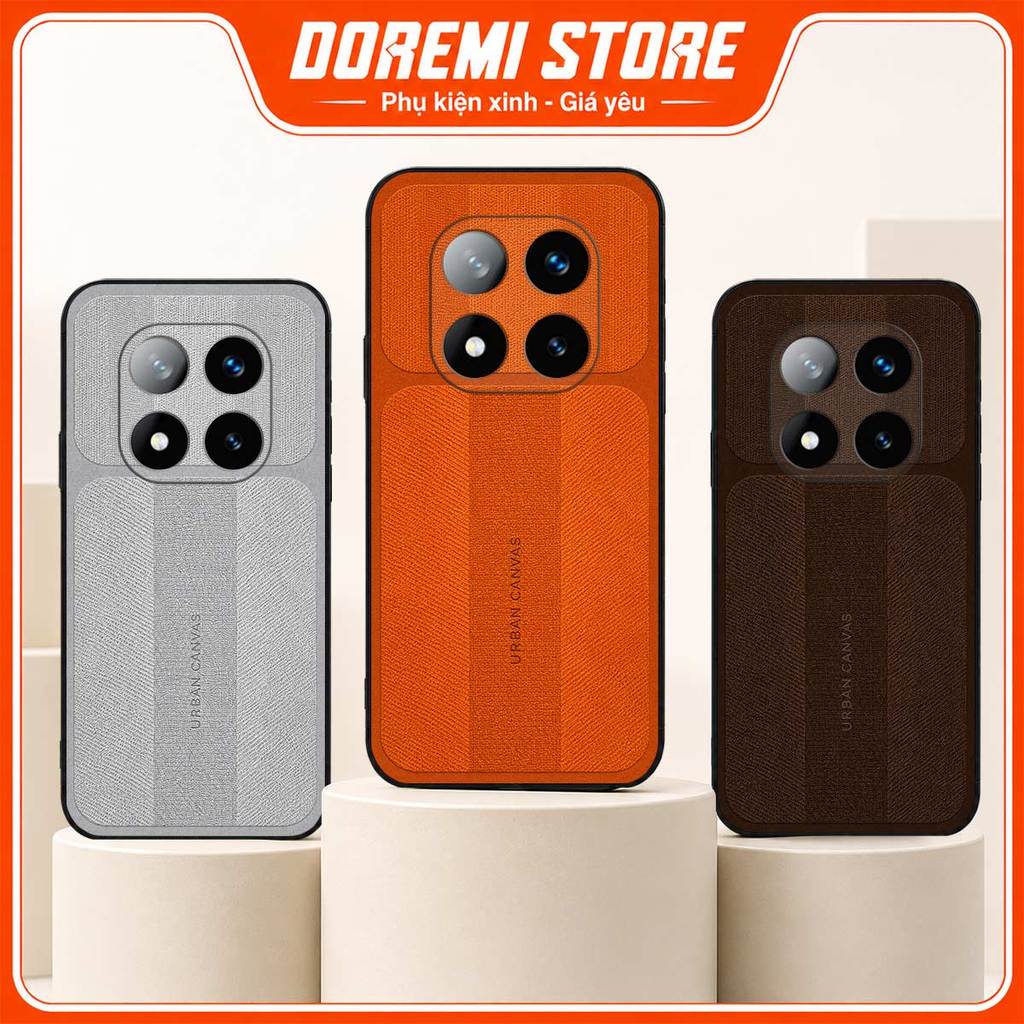 เคสสไตล์ Xiaomi Redmi Note 14 Pro / Pro Plus Urban Canvas ป้องกันกล้อง