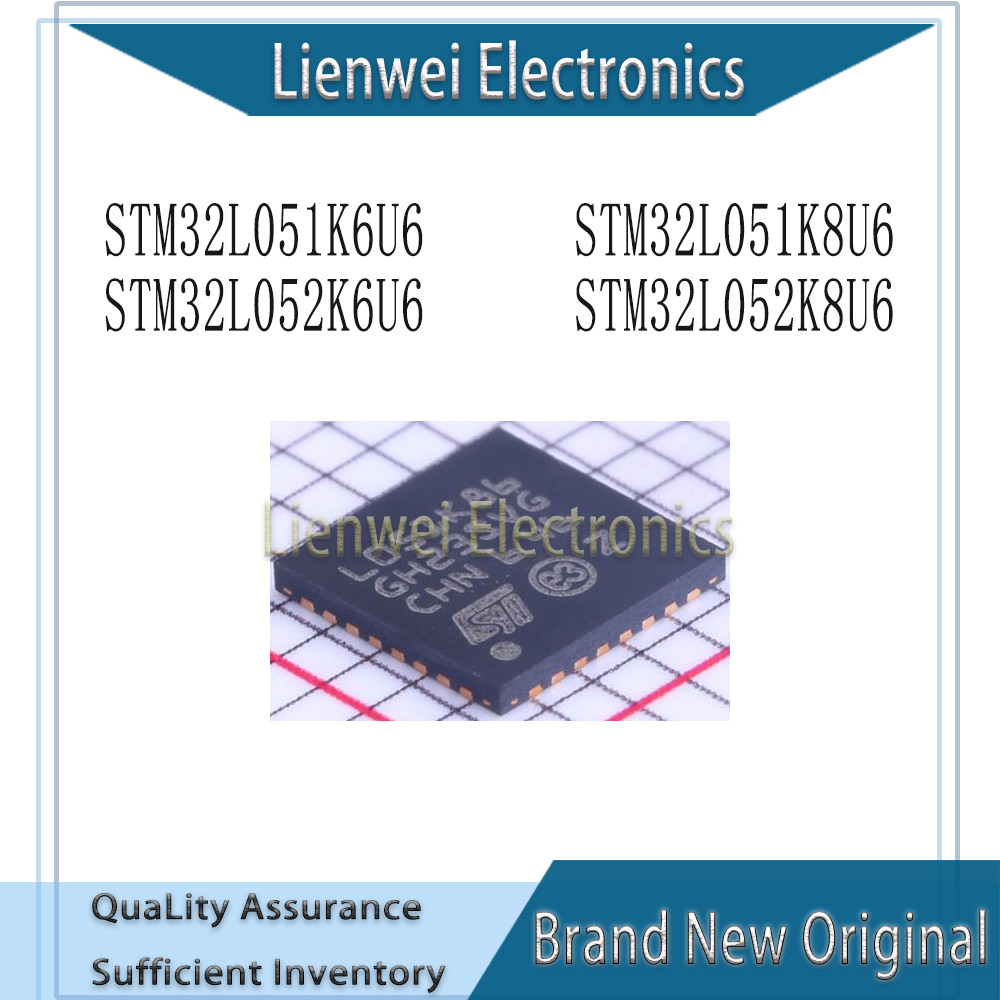 ยี่ห้อใหม่ L051K66 L051K86 L052K66 L052K86 STM32L051K6U6 STM32L051K8U6 STM32L052K6U6 STM32L052K8U6 S