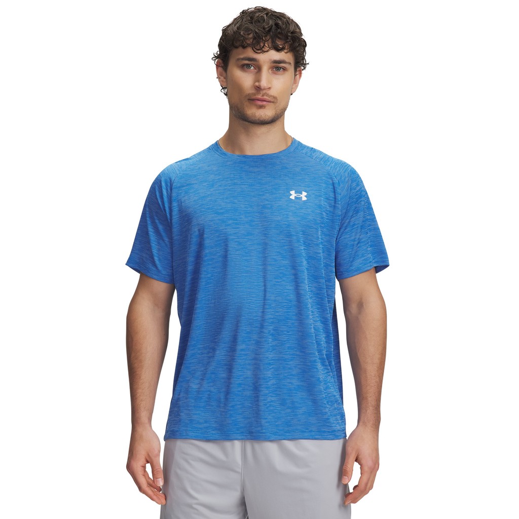 Under Armour เสื้อแขนสั้นสำหรับผู้ชาย UA Tech™ Textured — صورة 2