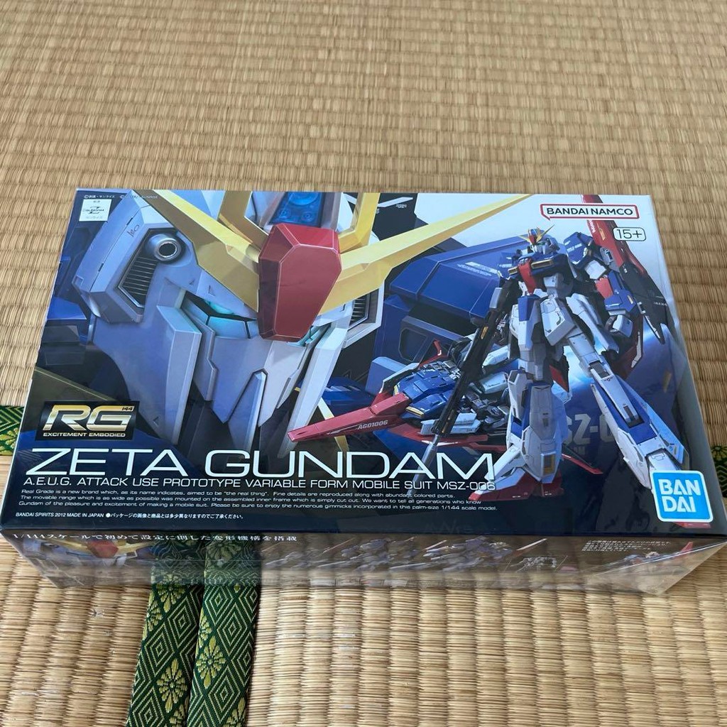 【Direct from Japan】RG ZETA GUNDAM เรียลเกรด Zeta Gundam【Japan Exclusive】