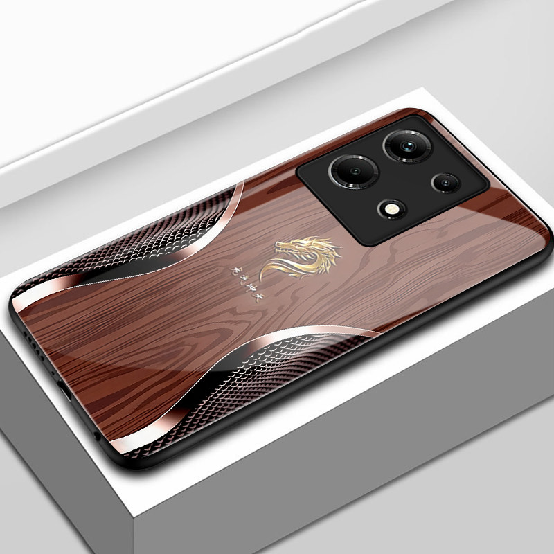 เคสสำหรับ Infinix Note 30 4G Note 30 5G Gt 20 pro เคสโทรศัพท์มังกรเปลือกแก้วกันกระแทก