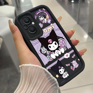 เคสสำหรับ OPPO Reno 7Z 5G 8Z 5G 7 Lite 5G 8 Lite 5G เคสโทรศัพท์กระต่ายสามสีซิลิโคนกันกระแทก