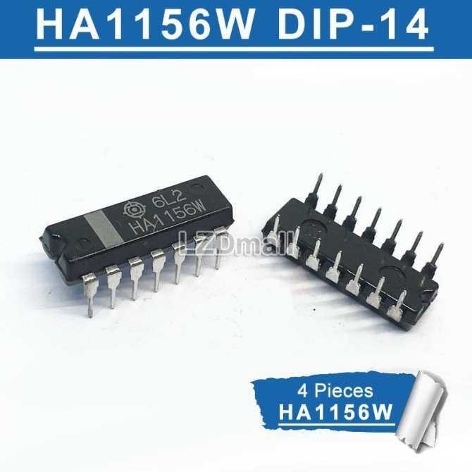 4 ชิ้น HA1156W DIP-14: ซื้อขายออนไลน์ Electric Circuitry & อะไหล่พร้อมราคาถูก