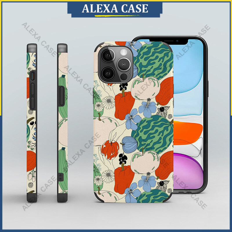 เคสโทรศัพท์ฟักทองสําหรับ iPhone 17 Pro Max / iPhone 16 Pro Max / iPhone 15 Pro Max / iPhone 13 Pro M