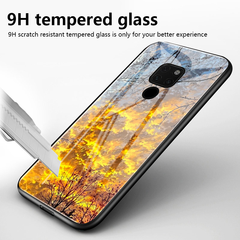 เคสสำหรับ VIVO Y72 5G Y52 5G Y75s 5G Y53s 5G Y76 5G เคสโทรศัพท์วิวสวยเปลือกแก้วกันกระแทก - รูปที่ 4