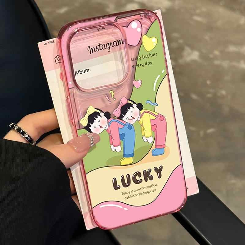 สาวการ์ตูนน่ารักกรณี Hp Poco C71 C75 X7 Pro 5G M6 13T Pro F6 F7 C65 M5S 14 14T X6 11 Lite M3 X5 F4 X