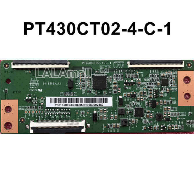 บอร์ดลอจิก TCON 1 ชิ้น PT430CT02-4-C-1 ทีวี T-CON