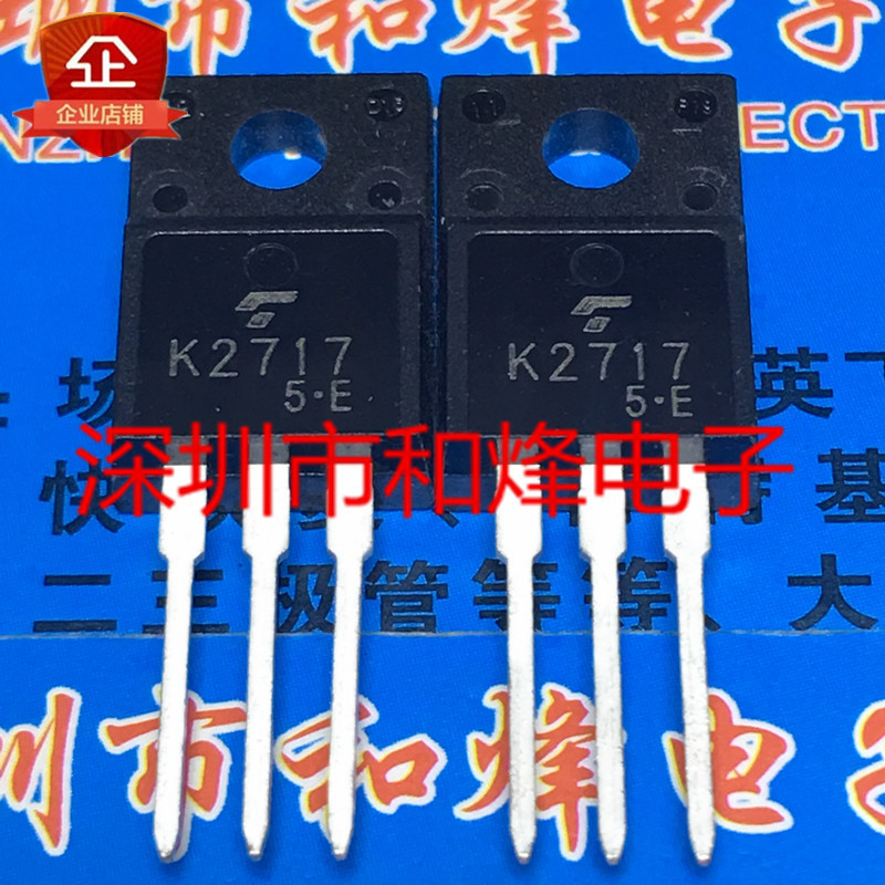3PCS Original 2SK2717 K2717 进口现货 TO-220F 900V 5A 图
