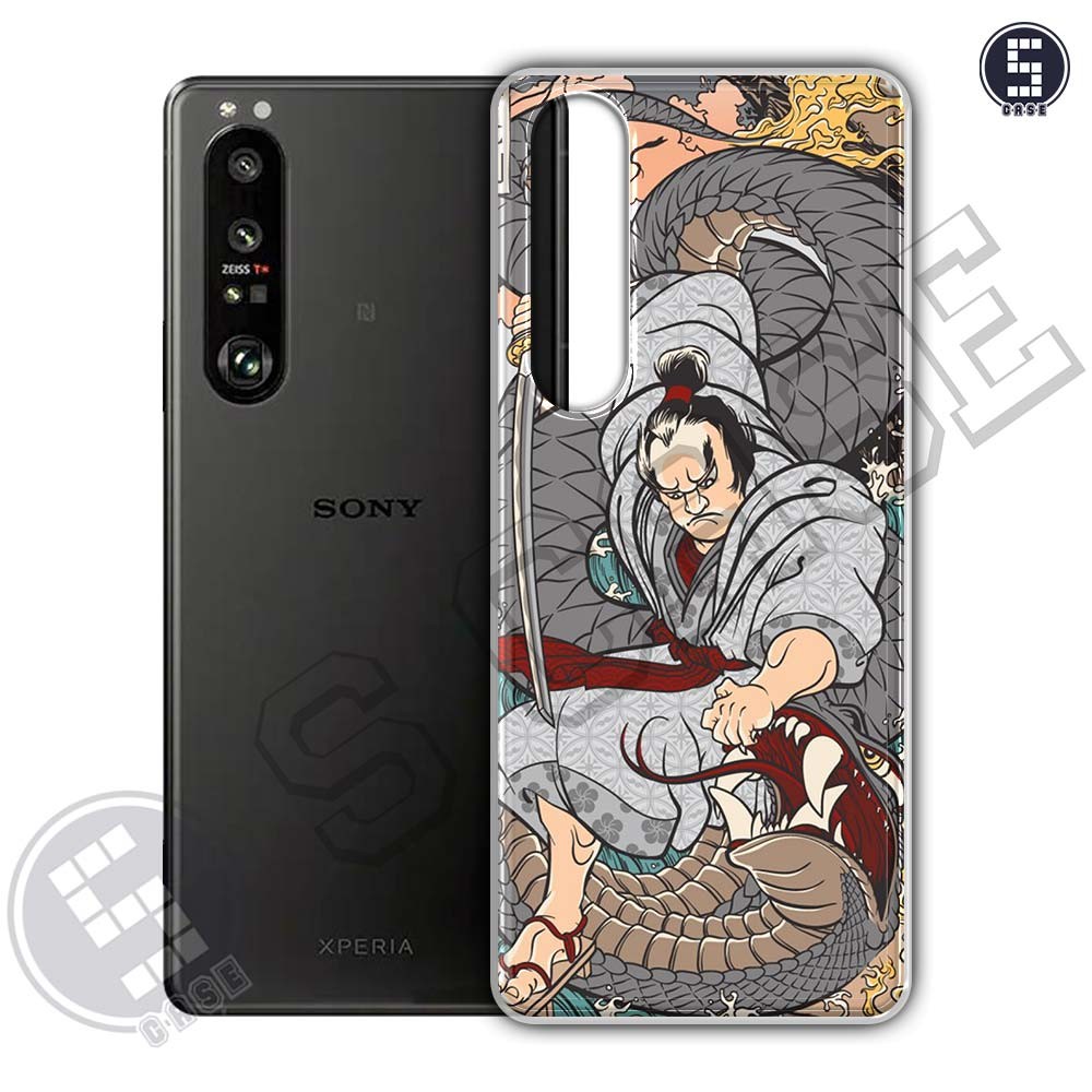 เคสสําหรับ Sony Xperia 1 ii, Xperia 1 iii, Xperia 1 IV หลายรุ่น SLC17 ปีศาจญี่ปุ่น