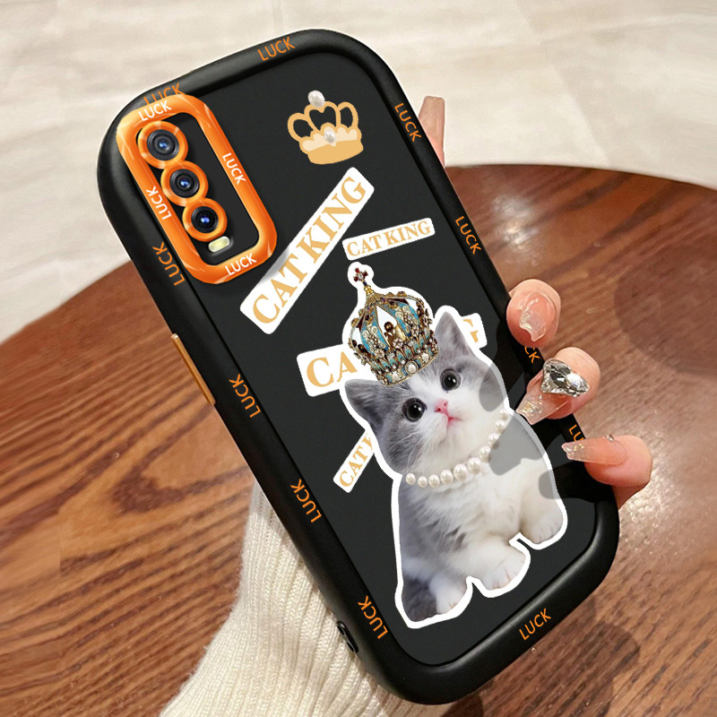 เคส VIVO Y20 Y20i Y20s Y20A Y20G Y12A Y12S Y11s เคส สุนัขน้อยน่ารัก / แมว