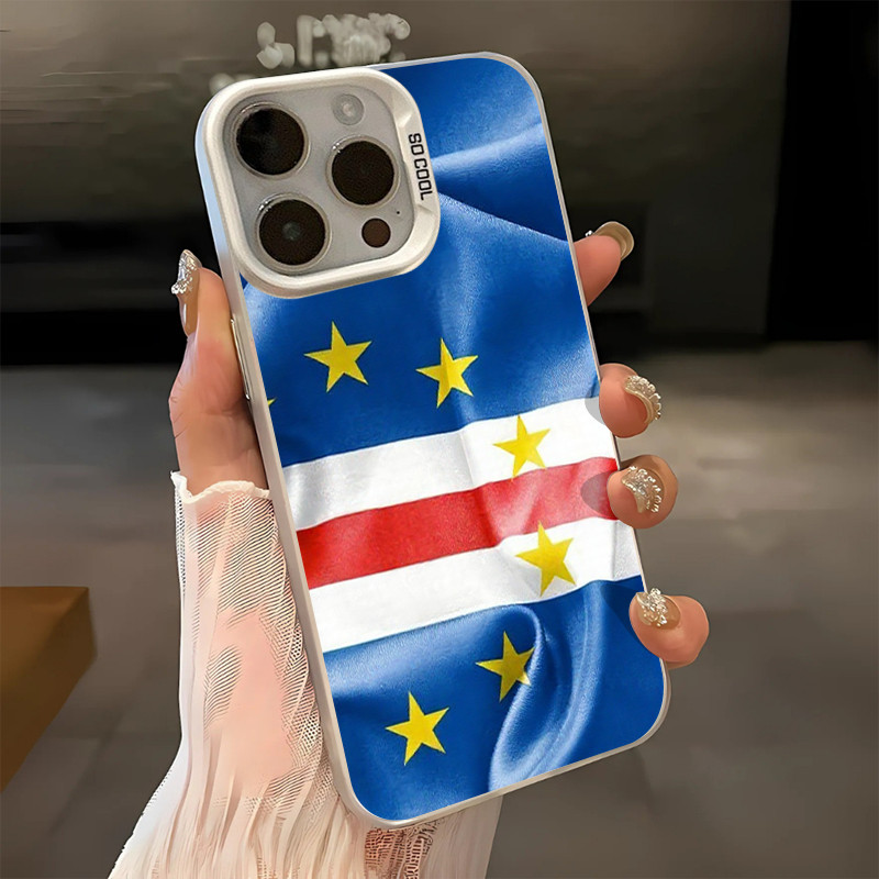 Cabo Verde World Cup OPPO A5 AX5 กันกระแทกธงกรณี A7 A9 A11x A15 A15S A35 A16K A16E A17 A17K A36 A38 