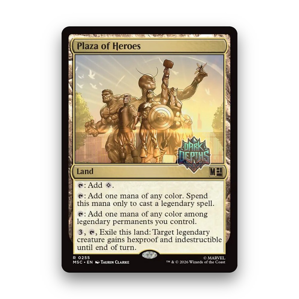 [MTG] Plaza of Heroes (#255) [MSC] [LAND] [RARE] | Magic the Gathering