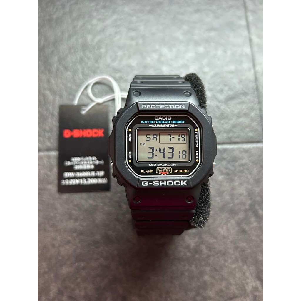 【Direct from Japan】CASIO G-SHOCK DW-5600UE-1JF สีดำ ไม่ได้ใช้【Japan Exclusive】