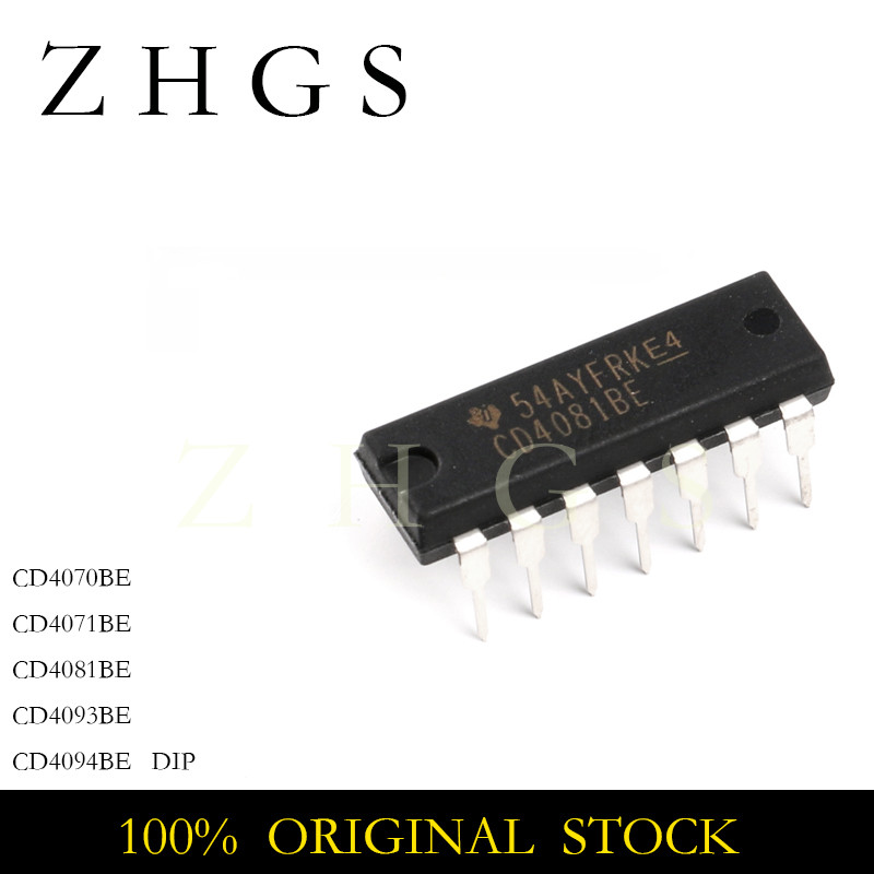 10PCS CD4094BE CD4093BE CD4081BE CD4071BE CD4070BE DIP14 CD4094 CD4093 CD4081 CD4071 CD4070 DIP-16 D