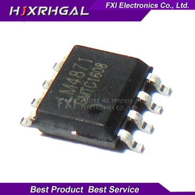 10 ชิ้น LM4871MX LM4871 SOP8 SOP 4871 3W เสียง Ampli ใหม่เดิม