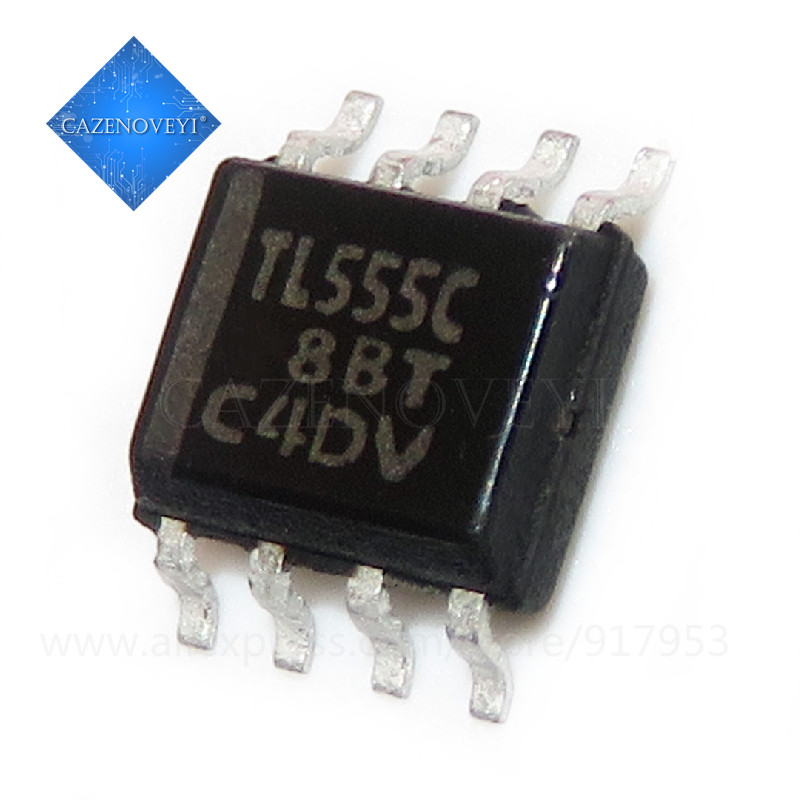ยี่ห้อใหม่ 10 ชิ้น/ล็อต TLC555CDR TL555C TLC555 TLC555 TLC555CD