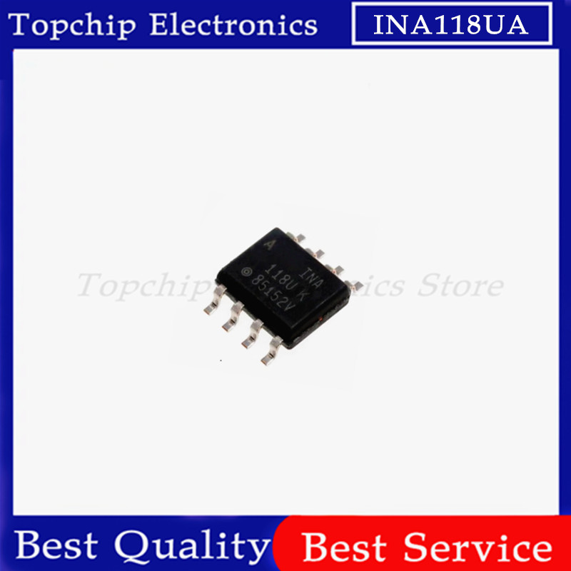 ยี่ห้อใหม่ 5 ชิ้น INA118UA INA118UK INA118U INA118 SOP-8