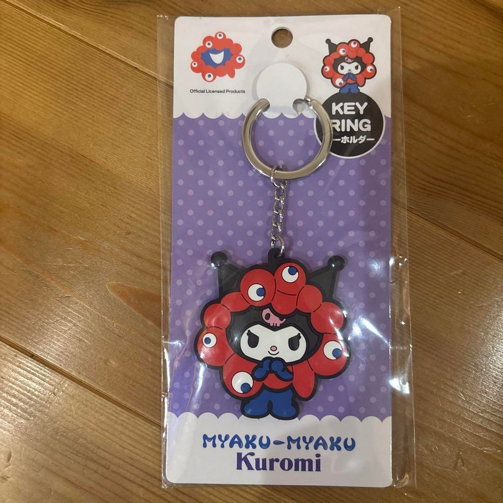 【Direct from Japan】พวงกุญแจความร่วมมือ Osaka Expo 2025 Myakumyaku Sanrio Kuromi-chan【Japan Exclusive