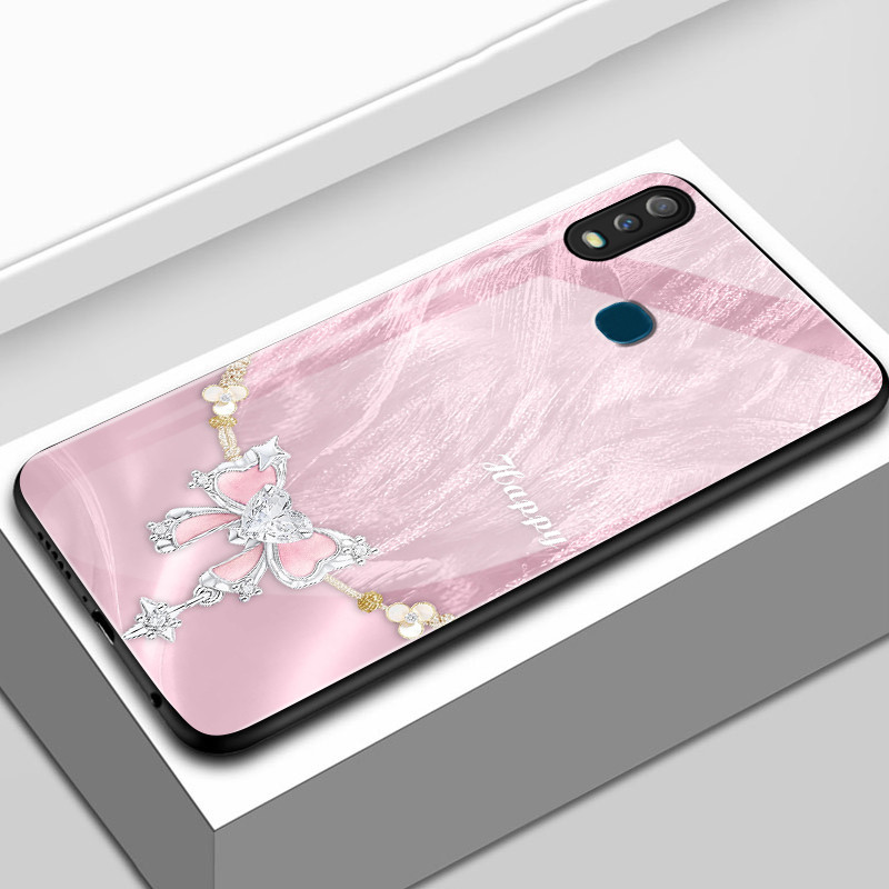 เคสสำหรับ VIVO Y11 2019 Y3 2019 เคสโทรศัพท์กุทัณฑ์เปลือกแก้วกันกระแทก