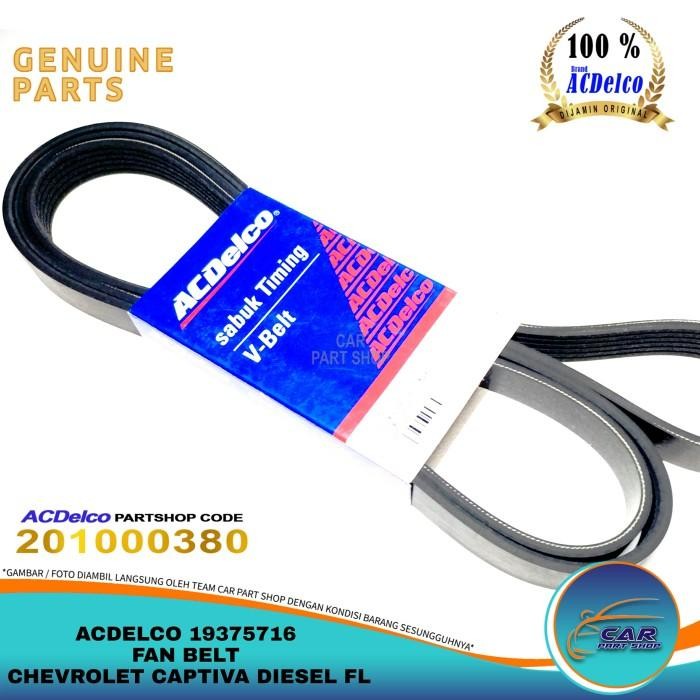 Chevrolet Captiva Diesel Fl Ac Delco เข็มขัดพัดลม