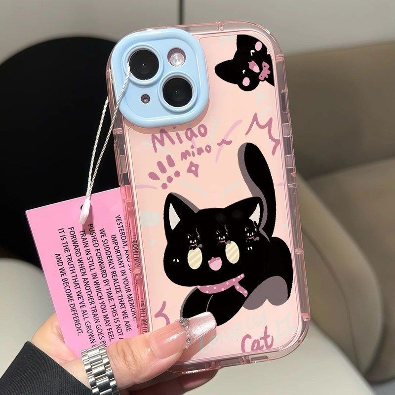 เคสแมวการ์ตูนสีสันสดใส Hp Samsung S25 Plus Ultra S24 Fe M54 S24 Plus M14 Note 20 M55 5G M23 S20 S21 